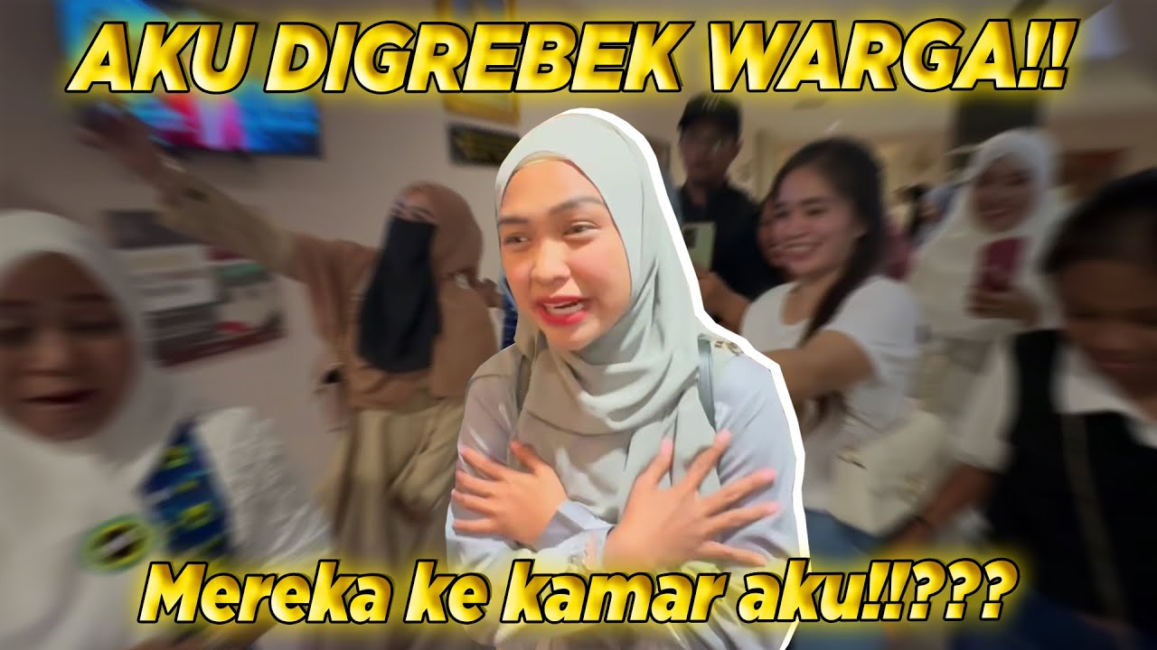 DI GREBEK WARGA SAMPE DEPAN KAMAR HOTEL..?!!! Kok bisaa!!!