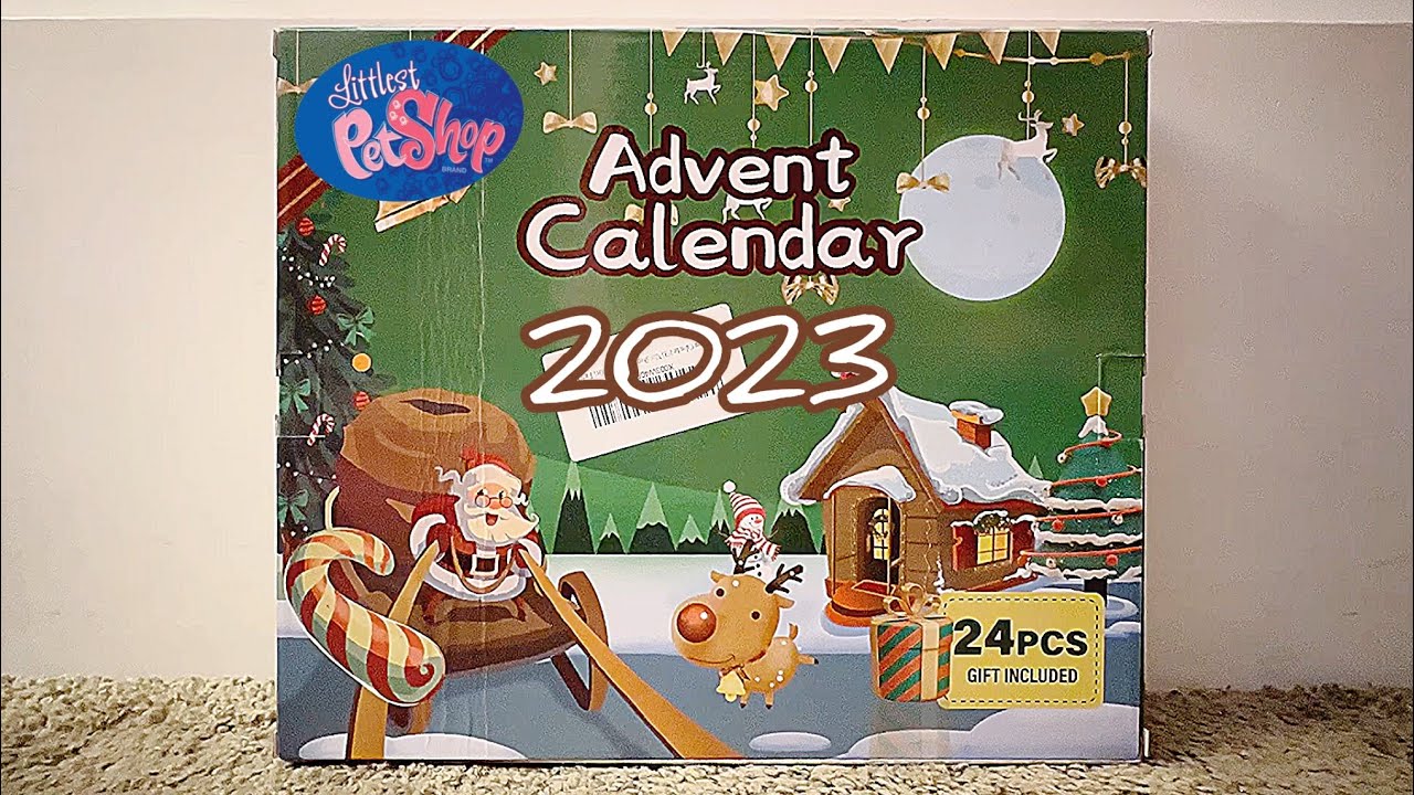 Littlest pet shop advent calendar 2022-2023 - Unique Calendars