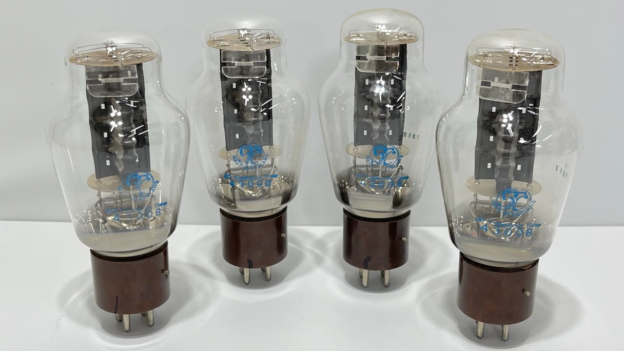 D*r様 真空管　STC　4300B　太管　2本 □ 真空管 STC 4300B 4本セット 直熱三極管 ENGLAND ヴィンテージ 音響