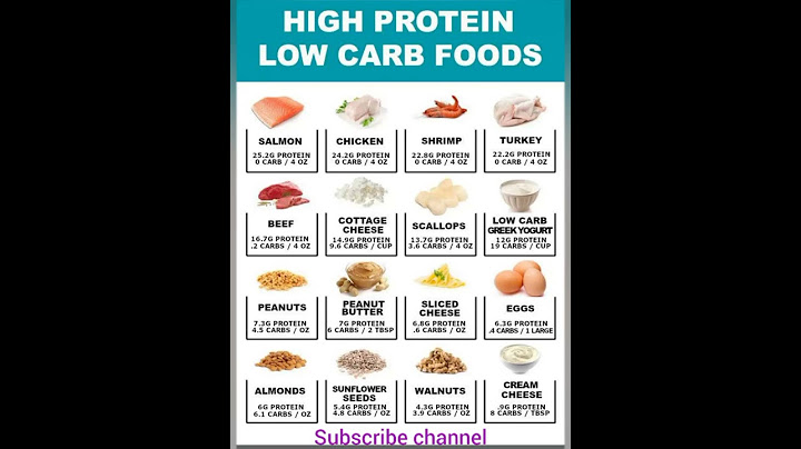 High protein low carbs foods|Low carbs high protein foods|High protein foods