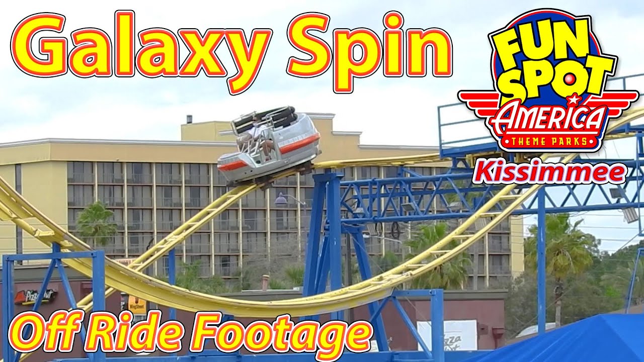 Galaxy Spin | Off Ride Footage | Funspot America (Kissimmee) | 2019 ...