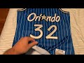 Shaquille O'Neal Jersey Mitchell And Ness Authentic Orlando Magic Jersey Review 4K