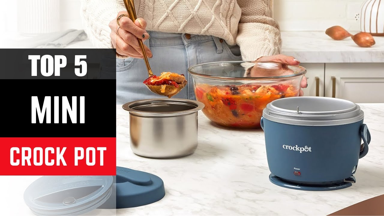 4 Mini Crocks Top 5 Best Mini Crock Pot | Small Meals and Snacks - YouTube