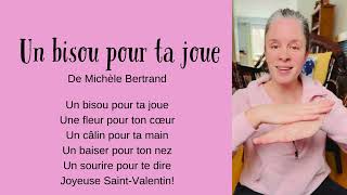 Un bisou pour ta joue | Une chanson et jeu de doigts pour les enfants Un bisou pour ta joue | Une chanson et jeu de doigts pour les enfants