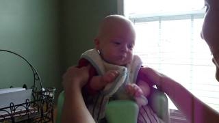 James' First Cereal 4-24-10.MP4