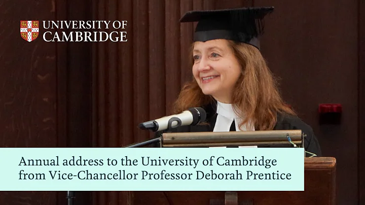 Vice-Chancellor Professor Deborah Prentice's annual address to the University of Cambridge – 2025