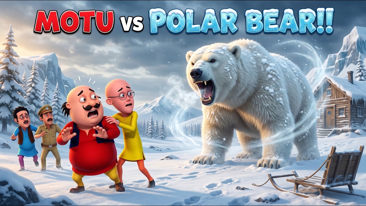 Motu Patlu Fun in Snow ❄️😂 | Funny Winter Adventure for Kids | Motu Patlu Cartoon 2026 new episode