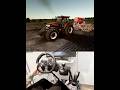 New Holland G240 Kuhn Espro seeder Steering Wheel Thrustmaster Farmstick #dkgc #fs25 #farming #farm