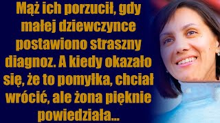 Mąż ich porzucił, gdy małej dziewczynce postawiono straszny diagnoz. A kiedy okazało się, że...