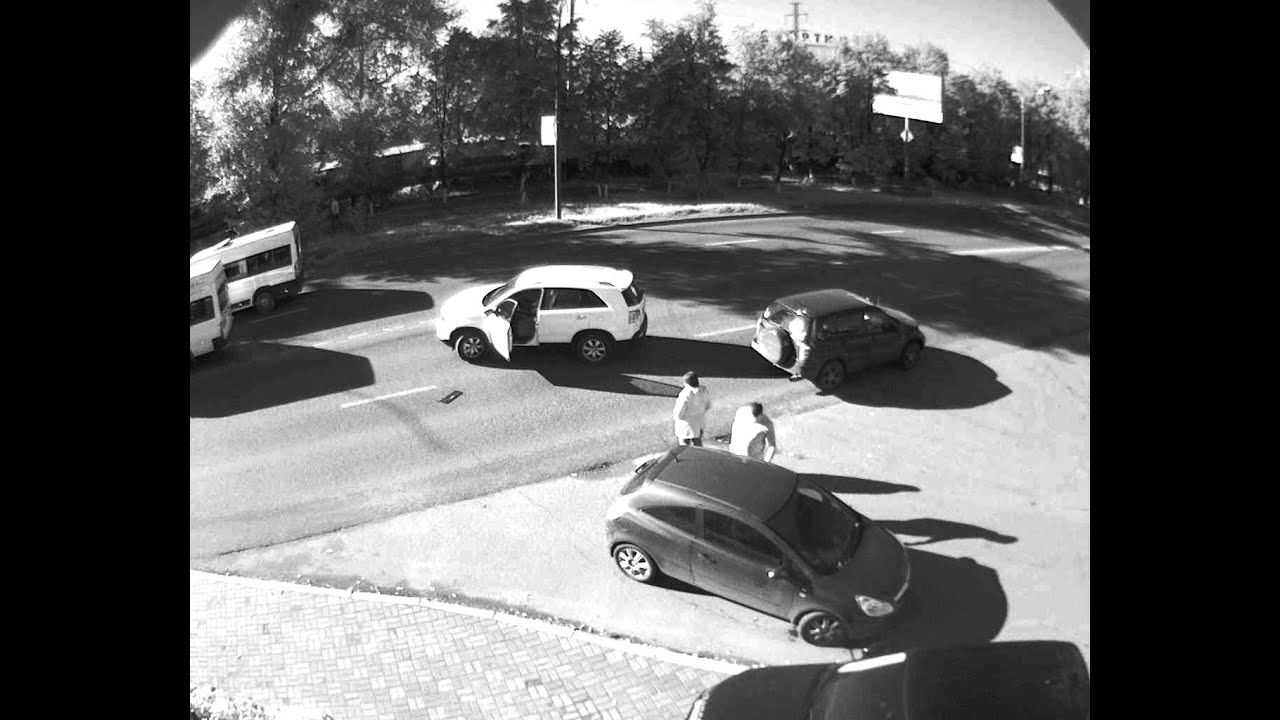 Авария, г. Котельники, ул. Новая д.13, 17.09.2012 - YouTube