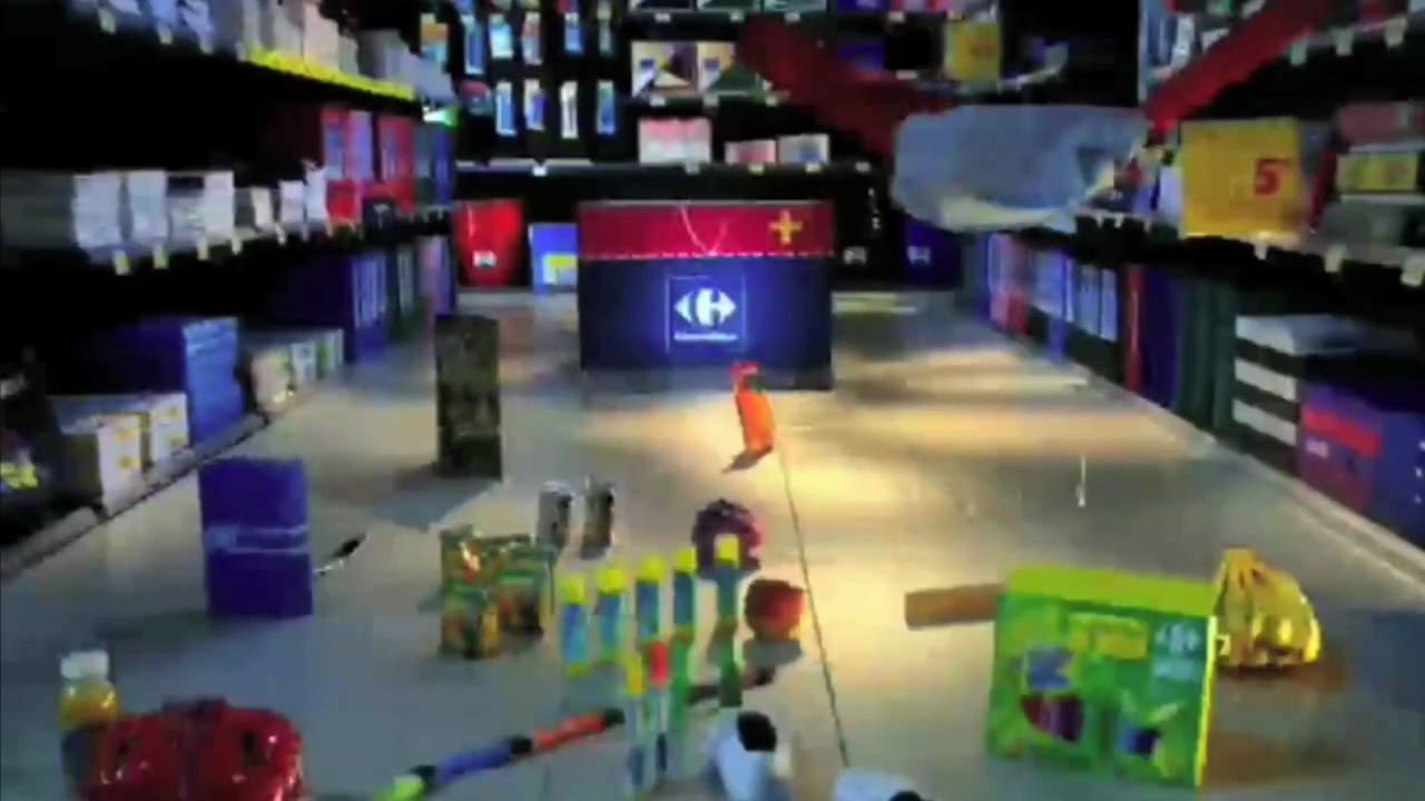 carrefour commercial, music demo by pavel ziolkiewicz