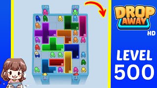 Drop Away Level 500 Solution Walkthrough