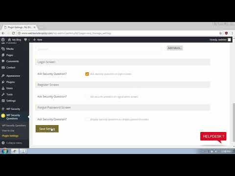 How to Create a Secure Website With WordPress(Add Security Questions WordPress Login Screen)Part-16