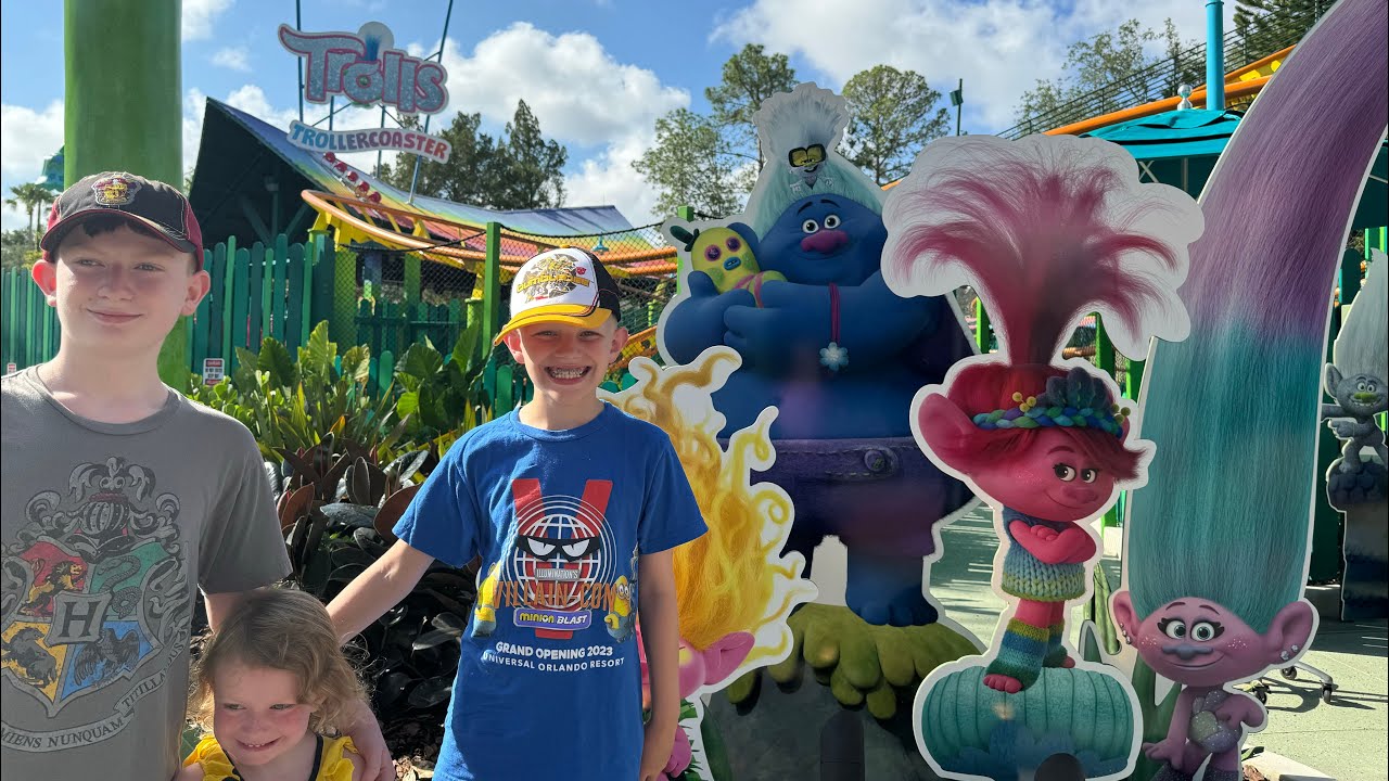 Trolls Trollercoaster and Poppy’s Playground