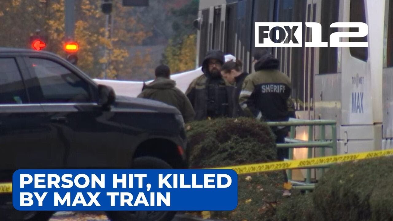 Person hit, killed by MAX train in East Portland - YouTube