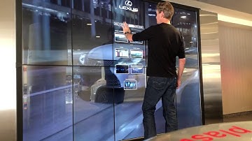 MetroClick Interactive Video Wall