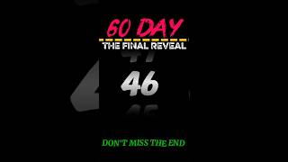 Ab Ye Kya Ho Gaya?" 🤐 | Day 46/60 Ki Asli Reality #xday #shorts