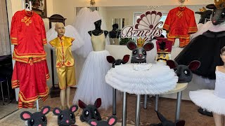 Nutcracker costumes. Testing before shipping 