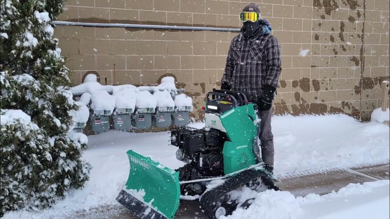 Orec Snow Rhino in action 01122024 YouTube