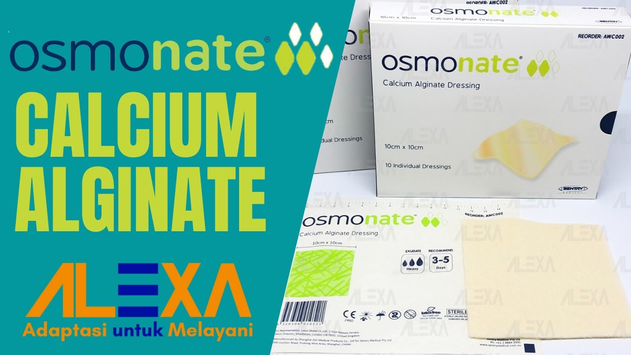 Osmonate Calcium Alginate Dressing YouTube