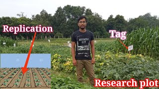 Agriculture Research Plot. (अग्रिकल्चर रिसर्च प्लाट) , Basic Concept