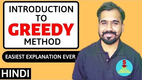 Introduction To Greedy Method l Design And Analysis Of Algorithm Course