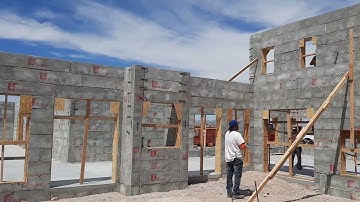 EF BLOCK- Insulated Concrete Form -Valencia project Tucson, AZ