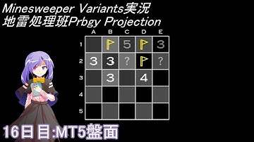 地雷処理班Prbgy Projecton 16日目[MT5]【14 Minesweeper Variants】