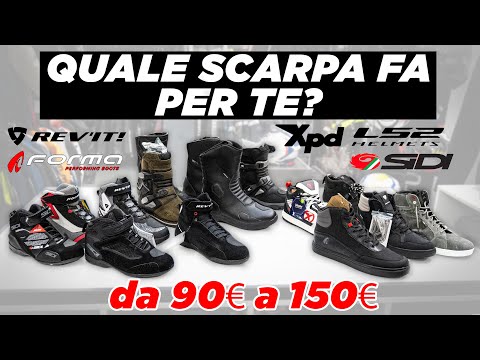 SCARPE: ADVENTURE, TOURING, SPORT, URBAN... QUALE SCEGLIERE? COMPARATIVA STIVALI MOTO