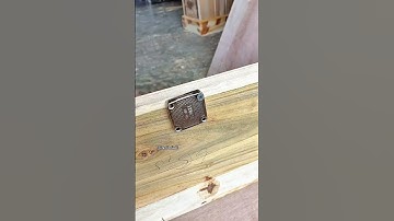 easy way to install a drawer lock #woodworking #tipsntricks #diy
