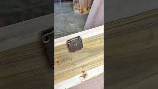 easy way to install a drawer lock #woodworking #tipsntricks #diy