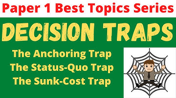 Decision Traps || Teaching Aptitude || Paper 1 Most Repeated Topics Series || Naveen Sakh ||