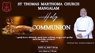 HOLY COMMUNION SERVICE -ST. THOMAS MAR THOMA CHURCH-MANGALAM