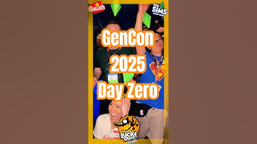 #GenCon 2025 Day Zero! #boardgames #games
