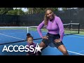 Serena Williams Enrolls Daughter In Tennis Lessons