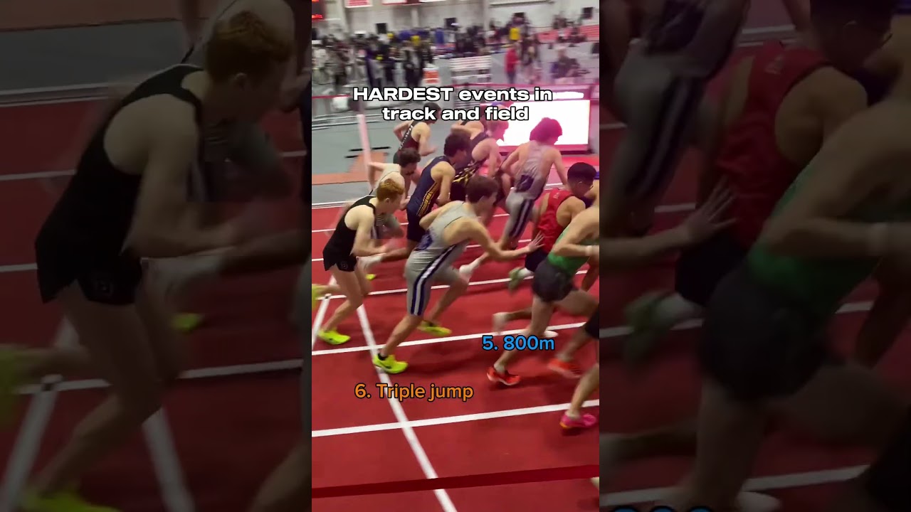 HARDEST events in track and field 