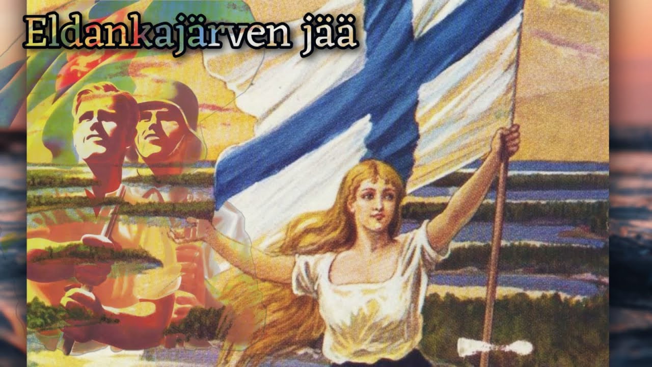 Eldankajärven jää Sub Español - Canción Patriótica Finlandesa【和訳付き】Finnish WW2 Song