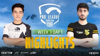 [Highlights] Week 3 Day 1 | 2022 PMPL Pakistan Fall