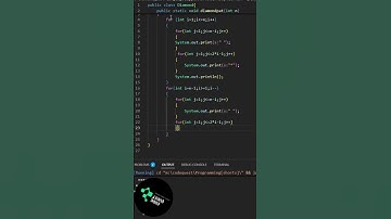 Diamond pattern || Java  #education#java #reel #trending #codinginterview  #trendingshorts  #reels