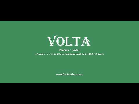 volta: Pronounce volta with Meaning, Phonetic, Synonyms and Sentence Examples