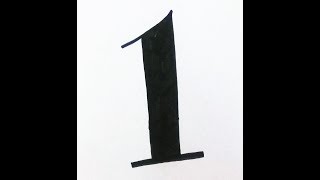 How To Draw The Sherif Number One1