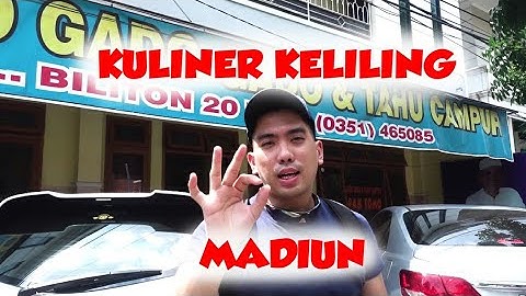 WAKTUNYA KULINER ENAK KELILING MADIUN !