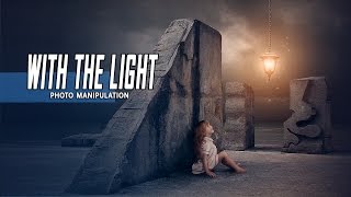 With The Light - Photoshop Manipulation Tutorial Fantasy Soft Light Effect screenshot 3