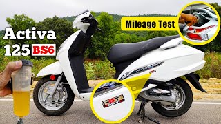 Honda Activa 125 BS6 Mileage Test | Real Mileage | Price | Colour | Variant | Detailed Review