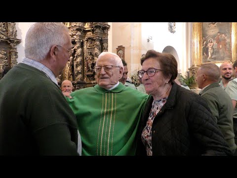 Homenaje al cura 'Don Felipe 'en San Leonardo de Yagüe
