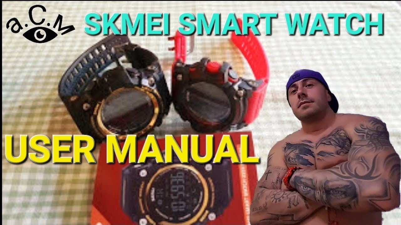 skmei smart watch manual