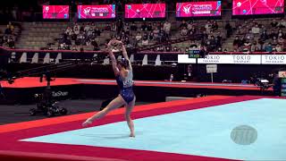 HIRAIWA Yuna (JPN) - 2021 Artistic Worlds, Kitakyushu (JPN) - Qualifications Floor Exercise