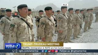 Canada's PM Trudeau meets with Trump at White House