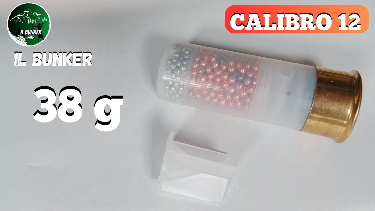 38 GRAMMI + triblok rovesciato CALIBRO 12