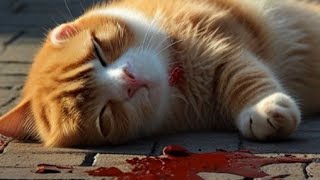 cute Kitten : "The Brave Cat Cop vs. The Criminal: A Heart-Pounding Drama"#cat #cute #kit#shortsfeed